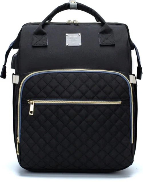 Luiertas - Multifuctioneel Luiertas 3 In 1 - Met Babybedje - Met Verschoningsmatje - Zwart - Met Usb - Met Verdikt Matras 12 Luiertas - Multifuctioneel Luiertas 3 In 1 - Met Babybedje - Met Verschoningsmatje - Zwart - Met Usb - Met Verdikt Matras -Baby Verzorging 944x1200 2