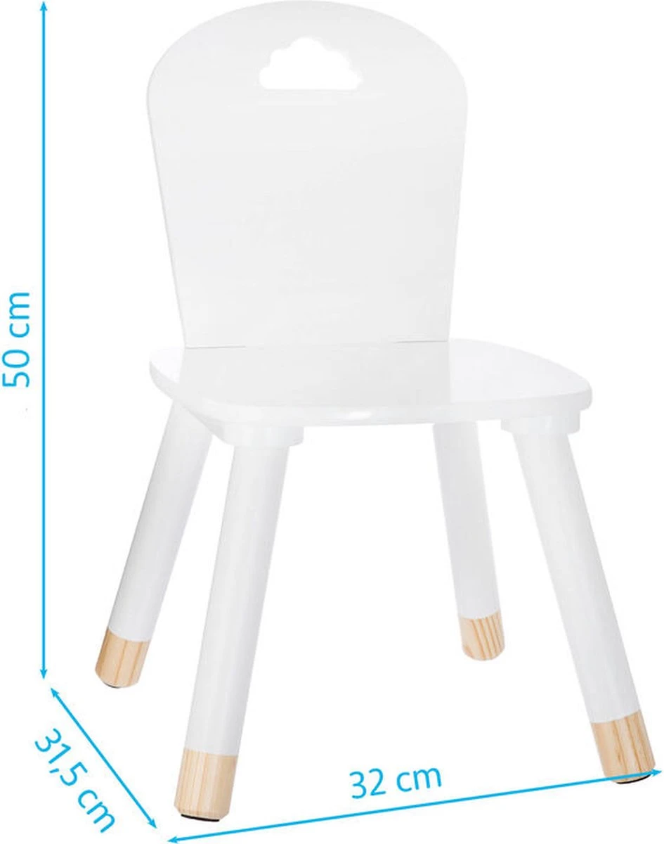Sphera Kinderstoel Wit - 50x30x30 cm Sphera Kinderstoel Wit - 50x30x30 Cm -Baby Verzorging 945x1200 3