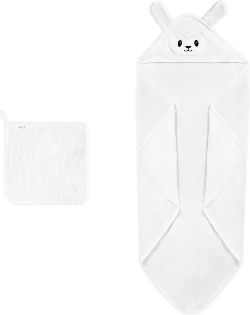 Navaris Badcape Met Capuchon Voor Baby - Set Met Badcape En Washandje - 100% Bamboe - Voor Baby's Van 0-12 Maanden - Oeko-tex Gecertificeerd - Schaap 3 Navaris Badcape Met Capuchon Voor Baby - Set Met Badcape En Washandje - 100% Bamboe - Voor Baby's Van 0-12 Maanden - Oeko-tex Gecertificeerd - Schaap -Baby Verzorging 956x1200 4