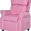 HOMCOM Kinderfauteuil Kinderbank Verstelbare Slaapbank Mete Voetensteun 310-052 -Baby Verzorging 965x1200 2