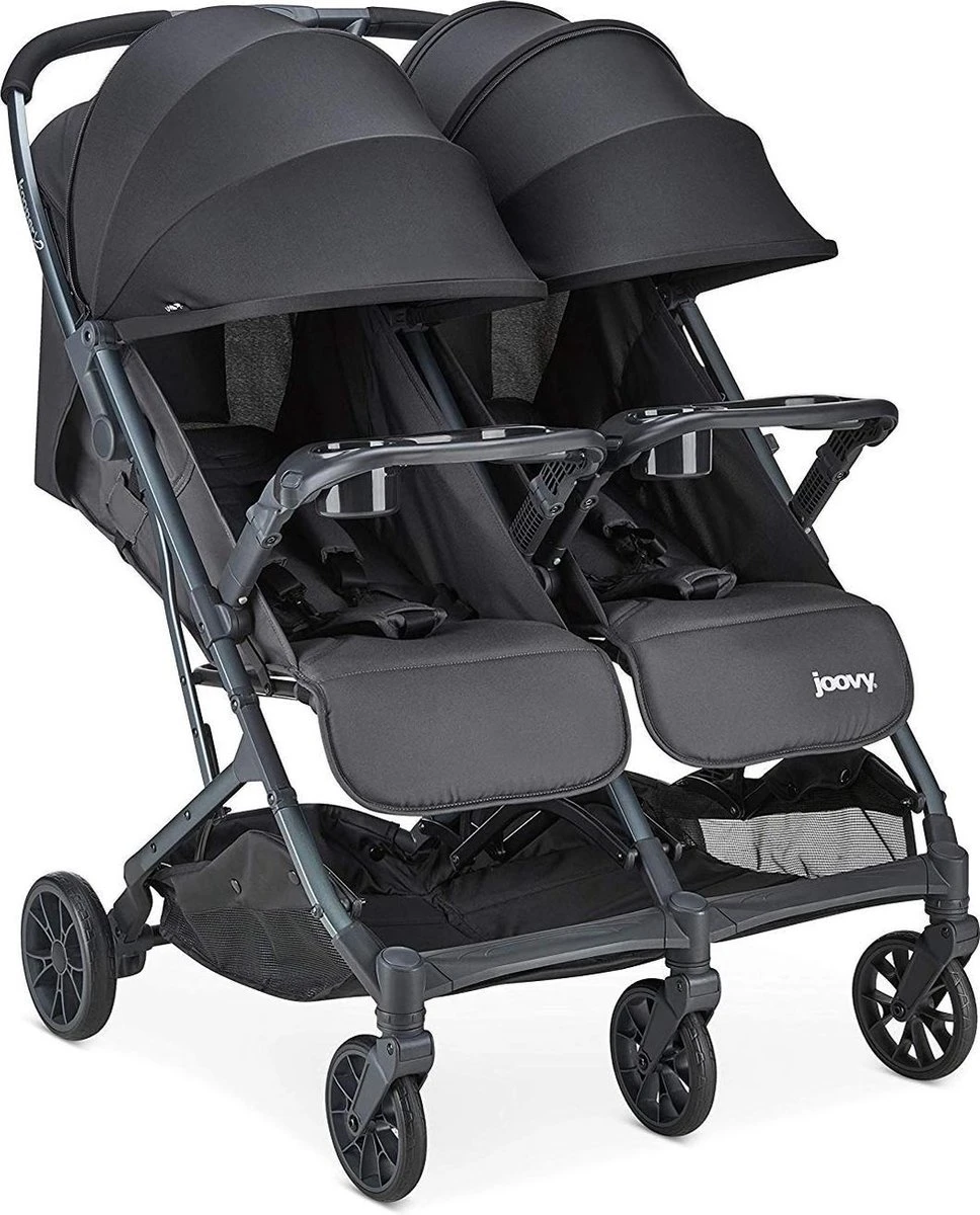 Joovy Kooper X2 Dubbele Buggy - Antraciet - Duo Buggy Joovy Kooper X2 Dubbele Buggy - Antraciet - Duo Buggy -Baby Verzorging 968x1200 2