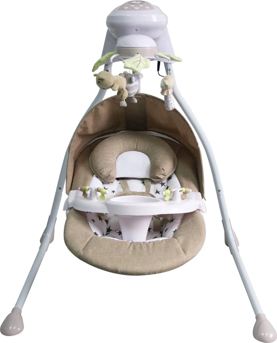 Elektrische babyschommelstoel en ligstoel - wipstoel met muziek & muggennet BEIGE Elektrische Babyschommelstoel En Ligstoel - Wipstoel Met Muziek & Muggennet BEIGE -Baby Verzorging 969x1200 1