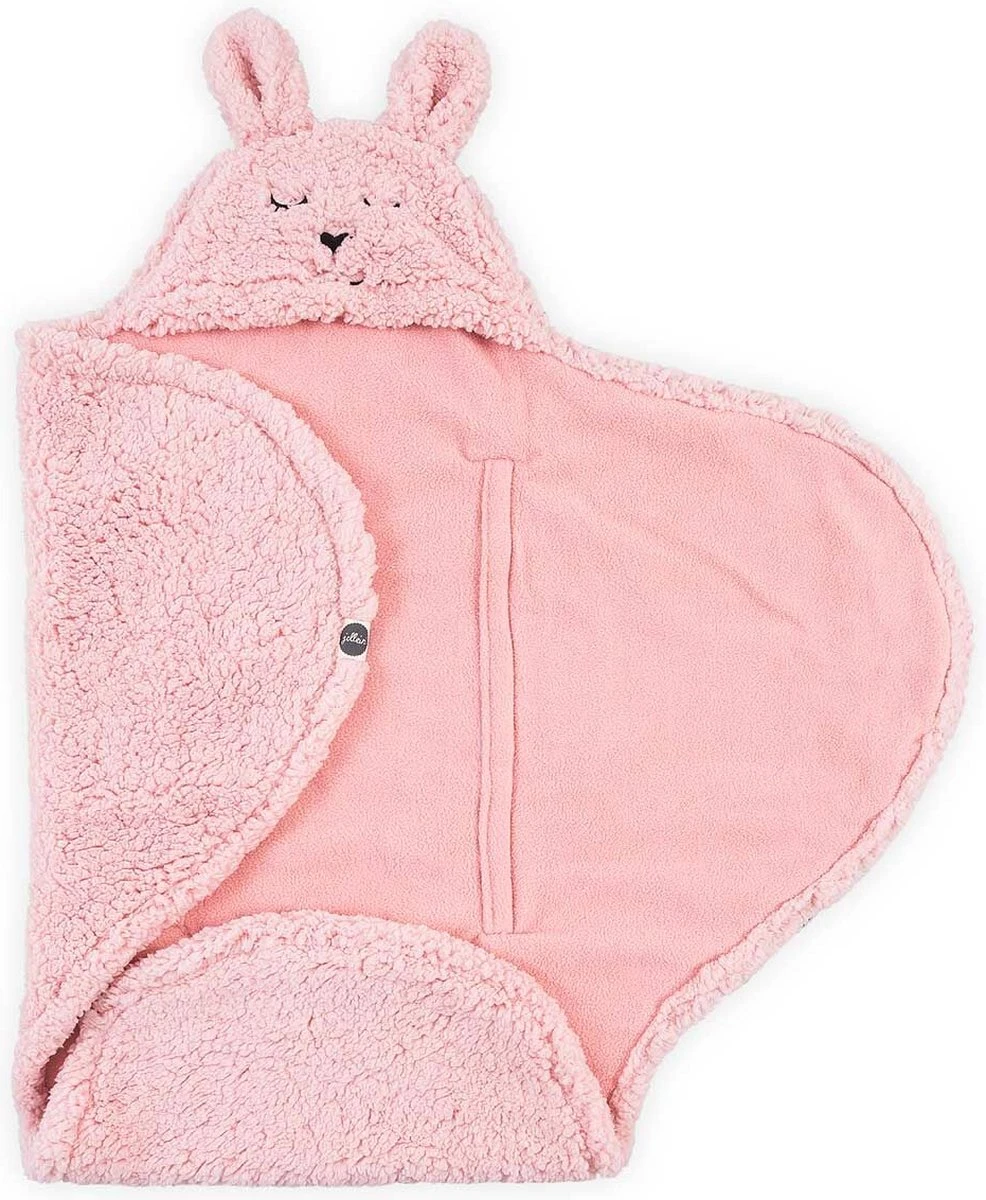 Jollein Wikkeldeken Bunny 100x105cm - Ash Green Jollein Wikkeldeken Bunny 100x105cm - Ash Green -Baby Verzorging 986x1200 3