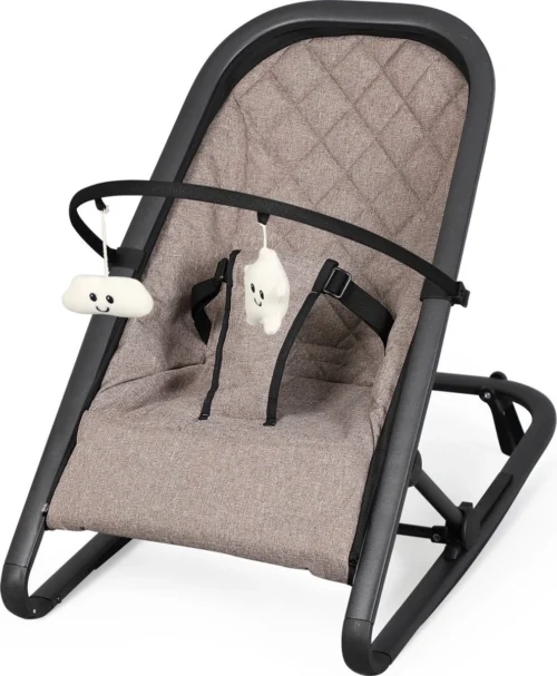 Hibaby Noa - 2-in-1 Wipstoel - Essential Brown