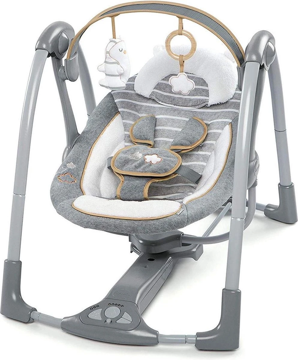 Bright Starts Ingenuity Swing and Go Bella Teddy Boutique Babyswing - - Babyschommel - elektrische schommelstoel baby Bright Starts Ingenuity Swing And Go Bella Teddy Boutique Babyswing - - Babyschommel - Elektrische Schommelstoel Baby -Baby Verzorging 994x1200 3